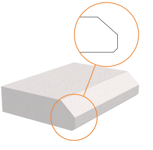 Bevelled Edge Profile